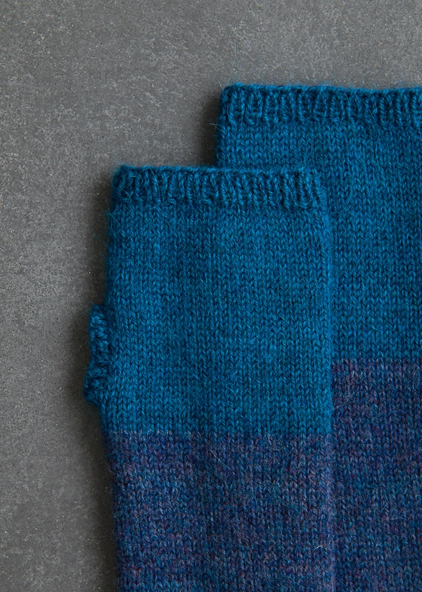 Striped + Colorblock Hand Warmers | Purl Soho