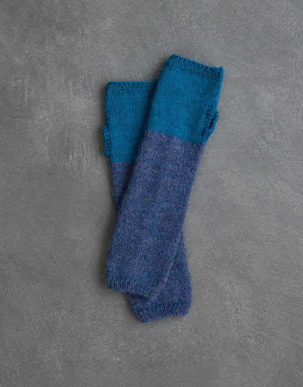 Striped + Colorblock Hand Warmers | Purl Soho