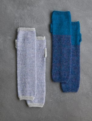 Striped + Colorblock Hand Warmers | Purl Soho