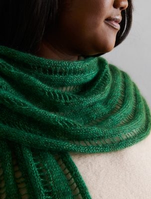 Lace Columns Wrap | Purl Soho