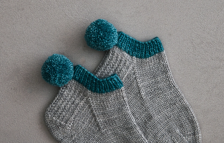 Pom Pom Socklets In New Yarn + Sizes | Purl Soho