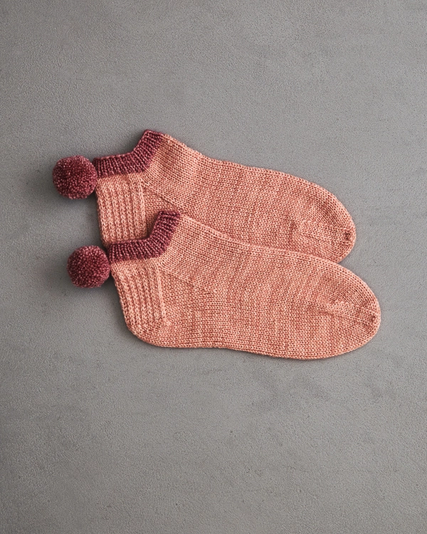 Pom Pom Socklets In New Yarn + Sizes | Purl Soho