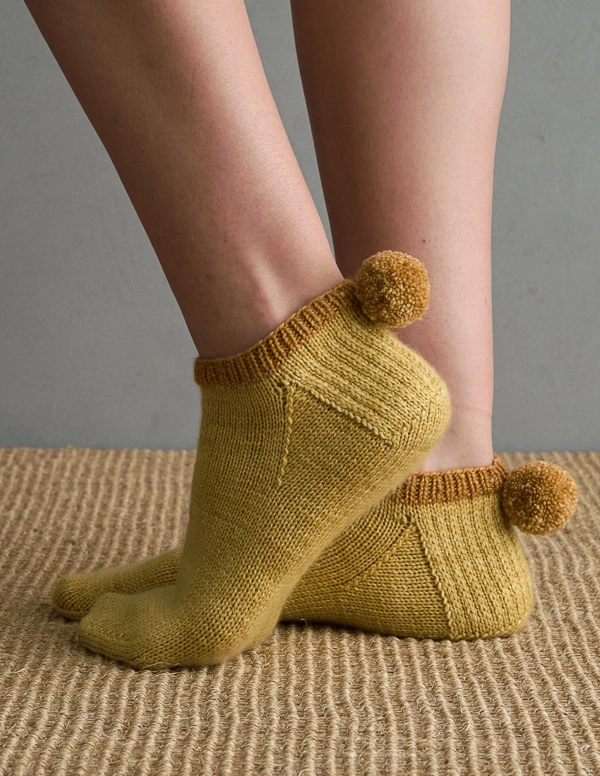 Pom Pom Socklets In New Yarn + Sizes | Purl Soho