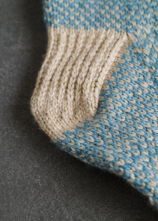 Pixel Stitch Socks In Posy | Purl Soho