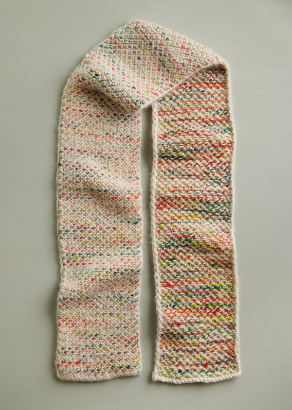 Brindle Scarf In Lovebird + Super Soft Merino | Purl Soho