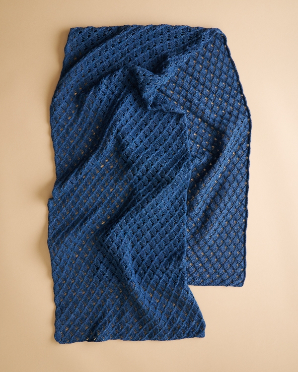 Little Moons Lace Wrap In Santolina | Purl Soho