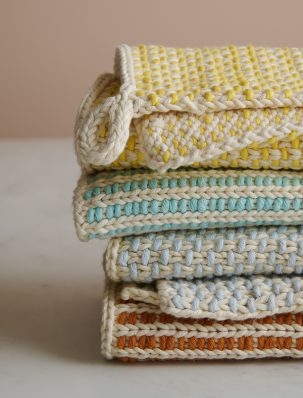 Checks + Stripes Dishtowels | Purl Soho