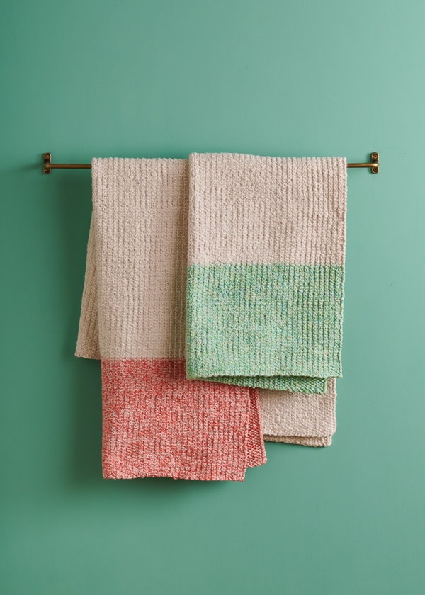 Colorblock Hand Towels | Purl Soho