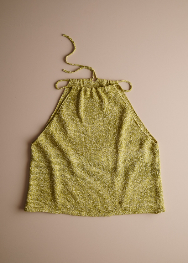 Drawstring Camisole In Picnic Cotton | Purl Soho