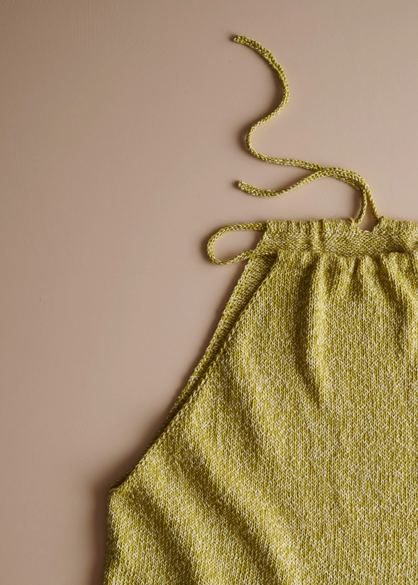 Drawstring Camisole In Picnic Cotton | Purl Soho