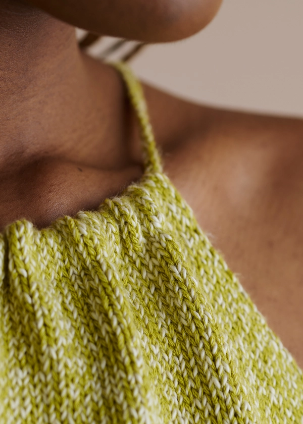 Drawstring Camisole In Picnic Cotton | Purl Soho