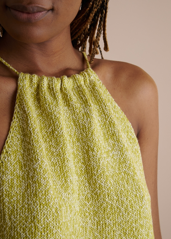 Drawstring Camisole In Picnic Cotton | Purl Soho