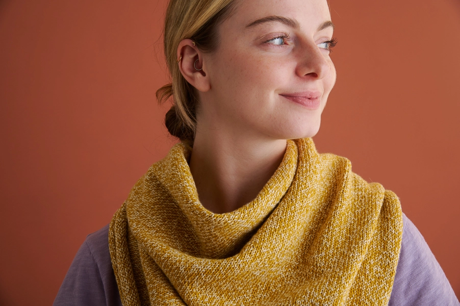 Knit + Fold Bandana In Picnic Cotton | Purl Soho