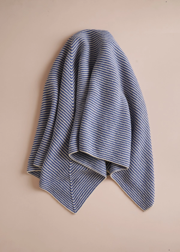 Little Mitered Stripes Blanket | Purl Soho