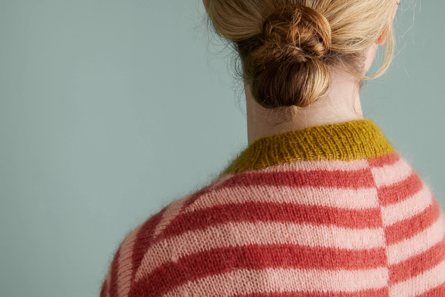Tayler Harris For Purl Soho: Offset Stripes Pullover | Purl Soho