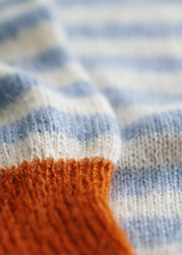Tayler Harris For Purl Soho: Offset Stripes Pullover | Purl Soho