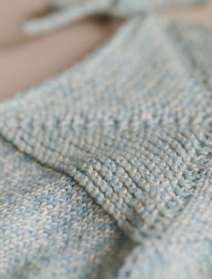 Ainur Berkimbayeva For Purl Soho: Pinwheel Baby Romper In Picnic Cotton | Purl Soho