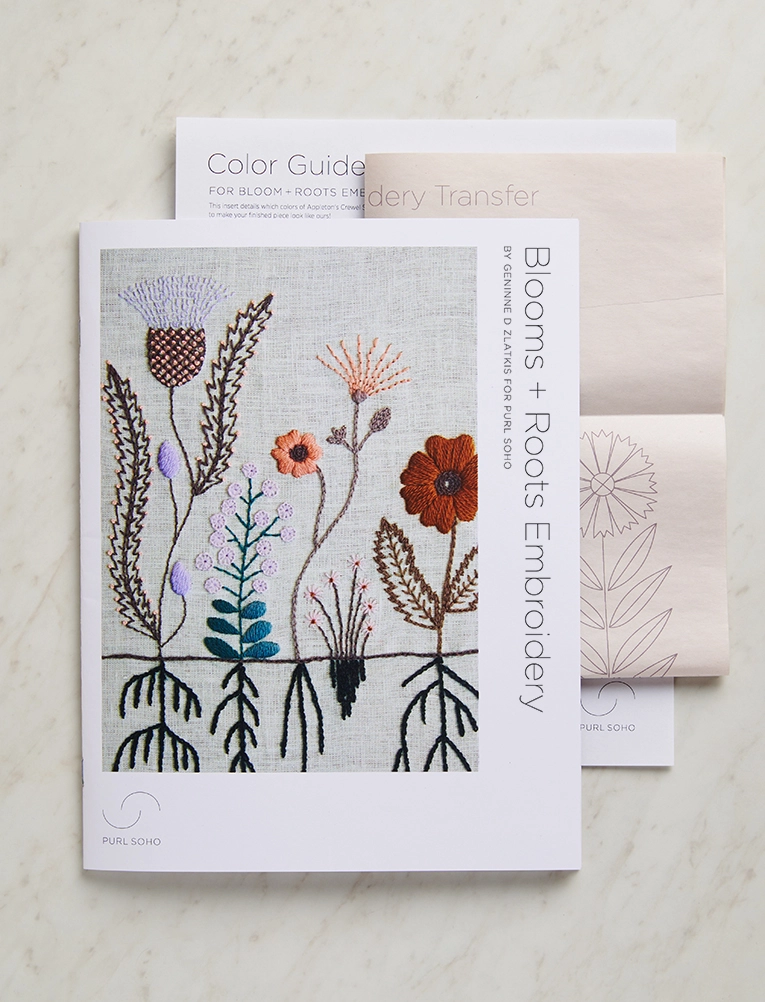 Blooms + Roots Embroidery | Purl Soho