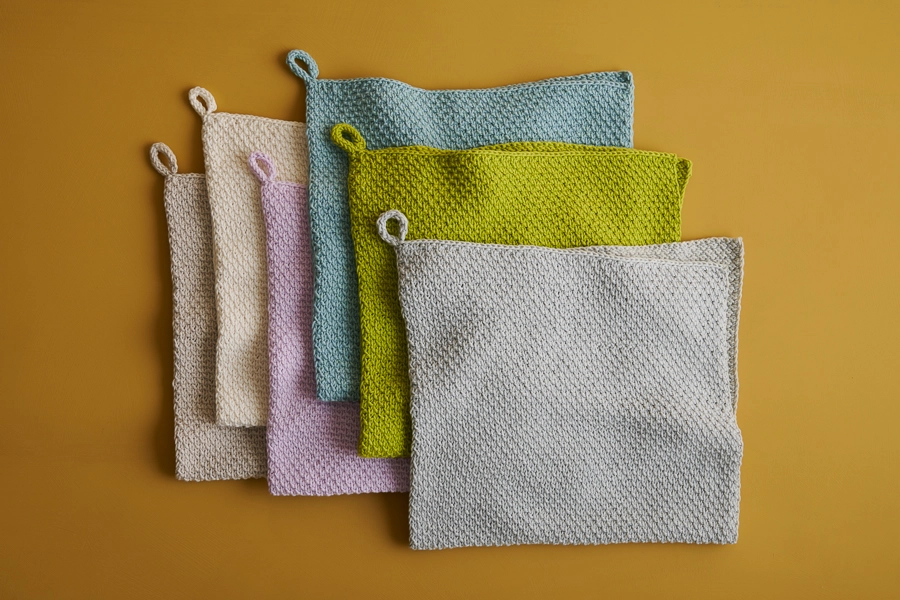 Rose Stitch Dishtowel In New Colors | Purl Soho