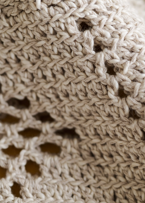 Isa Catepillán For Purl Soho: Terra-Madre Top in Picnic Cotton | Purl Soho