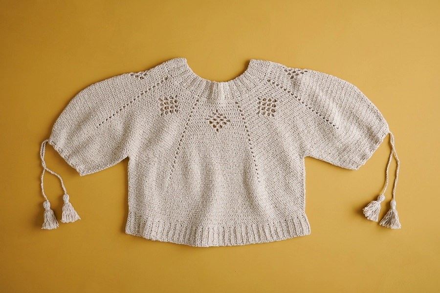 Isa Catepillán For Purl Soho: Terra-Madre Top | Purl Soho