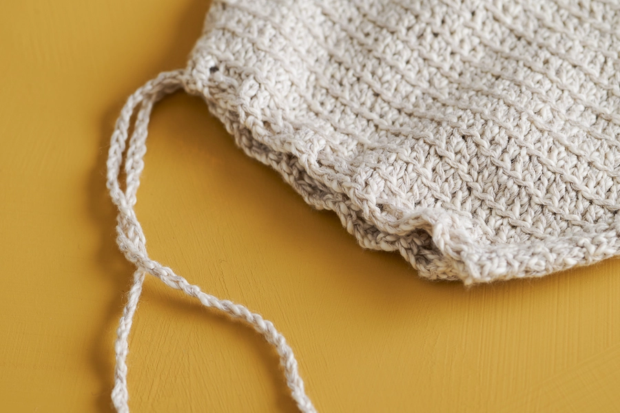 Isa Catepillán For Purl Soho: Terra-Madre Top in Picnic Cotton | Purl Soho