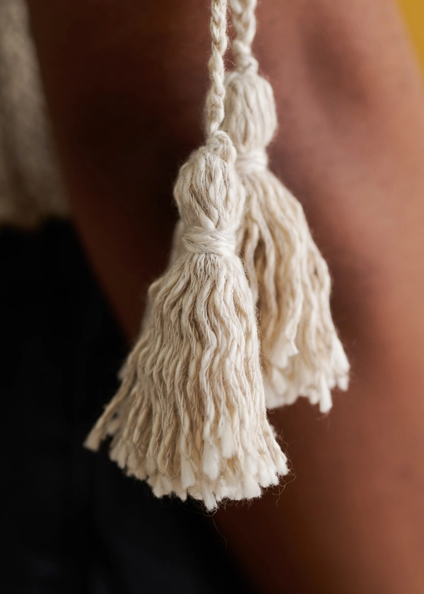 Isa Catepillán For Purl Soho: Terra-Madre Top in Picnic Cotton | Purl Soho