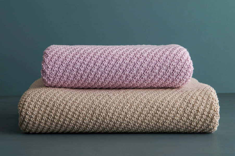 Shifting Angles Blanket | Purl Soho