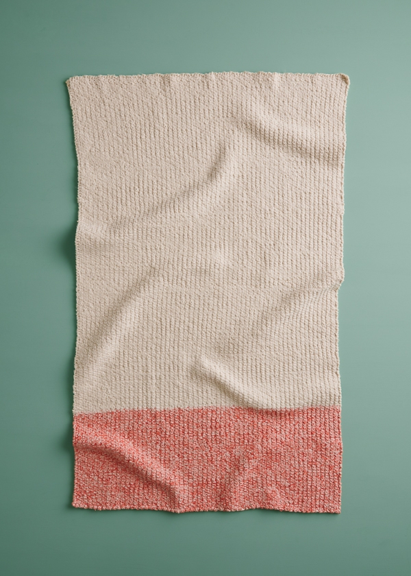Colorblock Hand Towel in Sunshower Cotton | Purl Soho