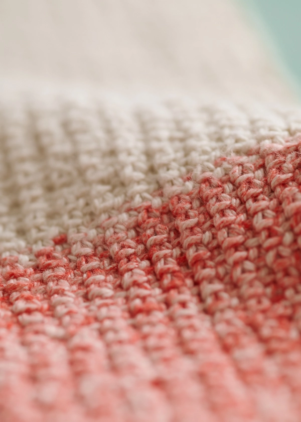 Colorblock Hand Towel in Sunshower Cotton | Purl Soho