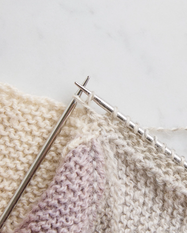 Knit Four Points Baby Blanket | Purl Soho