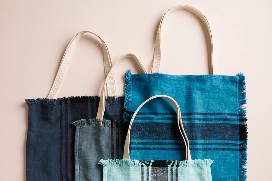 Garment-Dyed Toweling Totes | Purl Soho