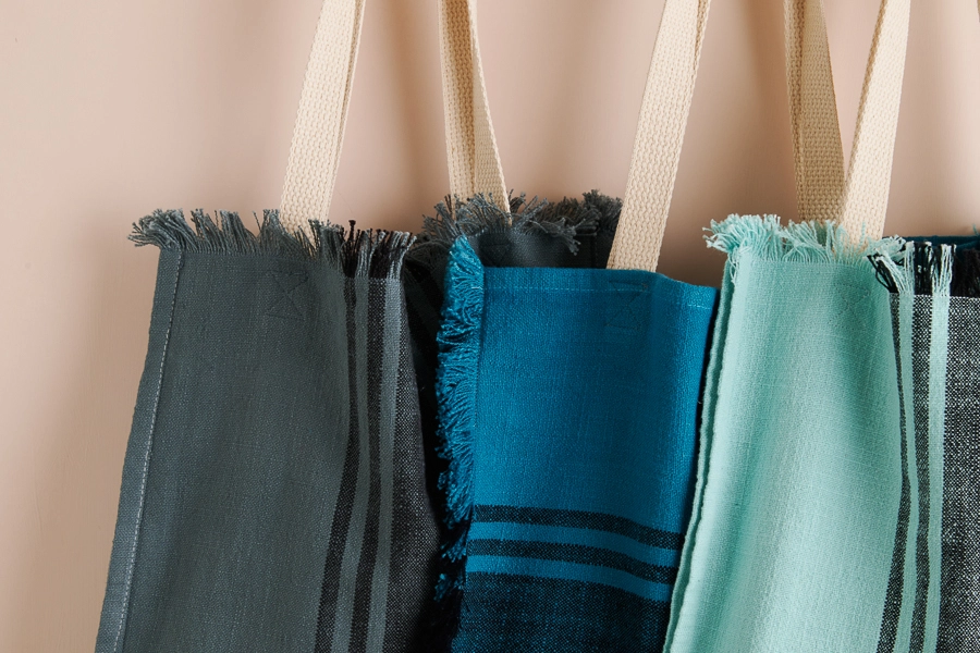 Garment-Dyed Toweling Totes | Purl Soho