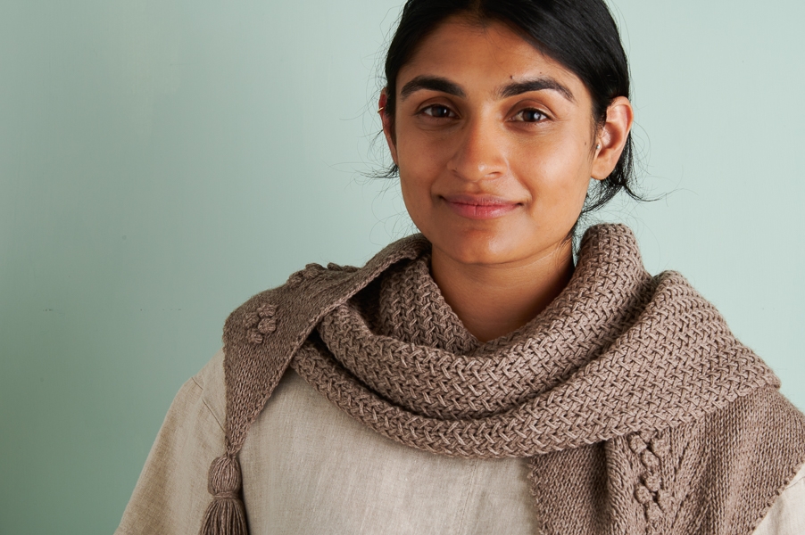 Hollyhock Wrap | Purl Soho