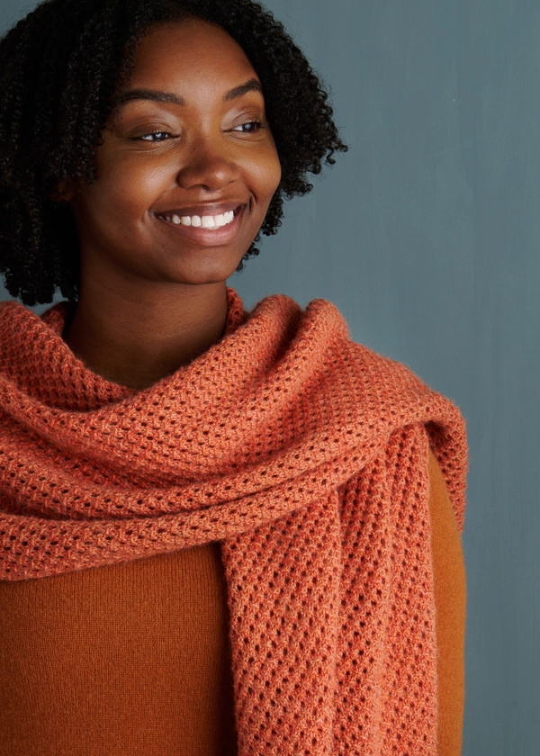 Terrace Wrap in Good Wool | Purl Soho