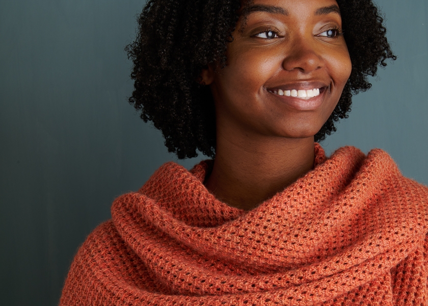 Floret Wrap - Purl Soho, Beautiful Yarn For Beautiful KnittingPurl Soho