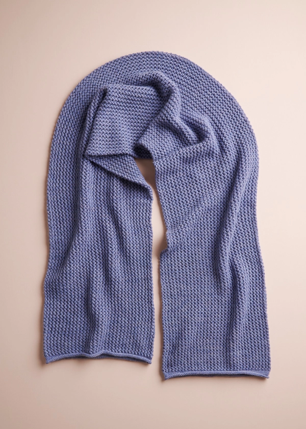 Very Pretty Lace Scarf In Quartz | Purl Soho