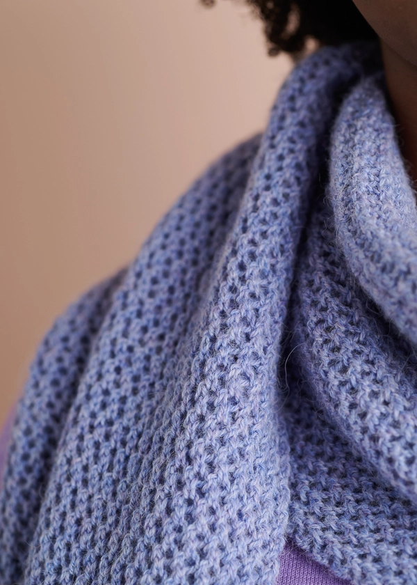 Very Pretty Lace Scarf In Quartz | Purl Soho