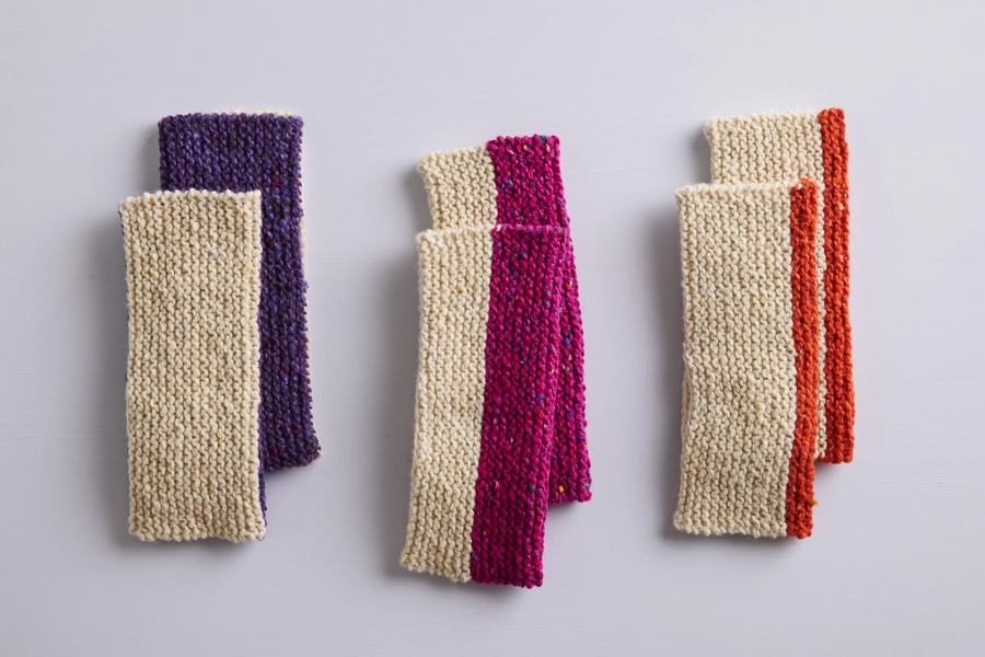 Flip Side Hand Warmers | Purl Soho