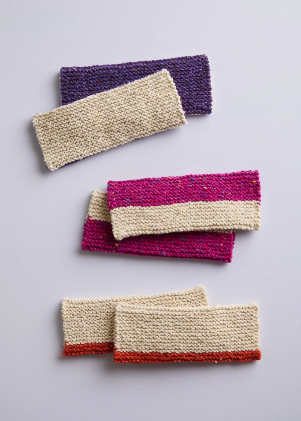 Flip Side Hand Warmers | Purl Soho