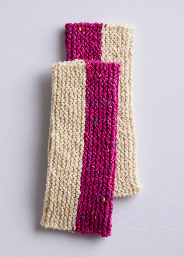 Flip Side Hand Warmers | Purl Soho