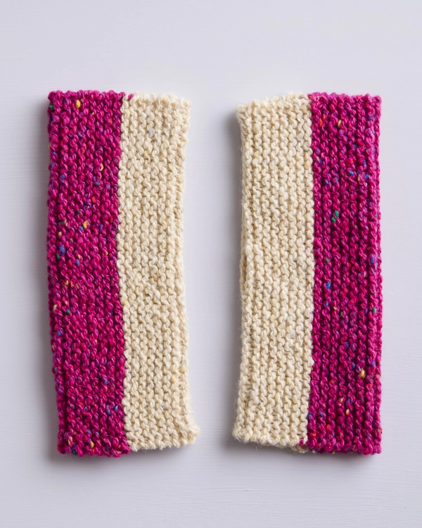 Flip Side Hand Warmers | Purl Soho