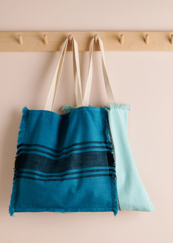 Garment-Dyed Toweling Totes | Purl Soho