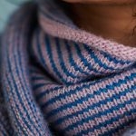 Newsprint Cowl In Line Weight + Quartz