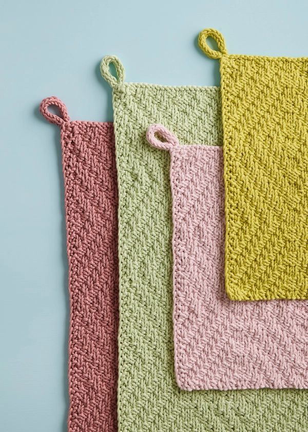 Tin Ceiling Washcloth + Hand Towel | Purl Soho