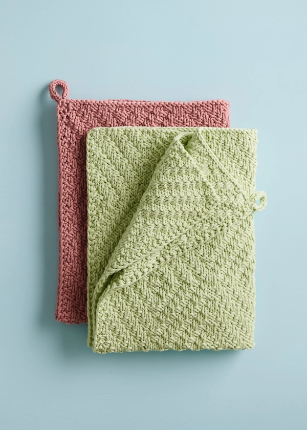 Tin Ceiling Washcloth + Hand Towel | Purl Soho