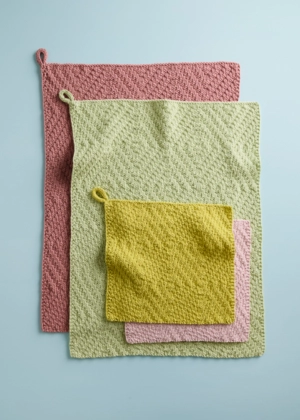 Tin Ceiling Washcloth + Hand Towel | Purl Soho