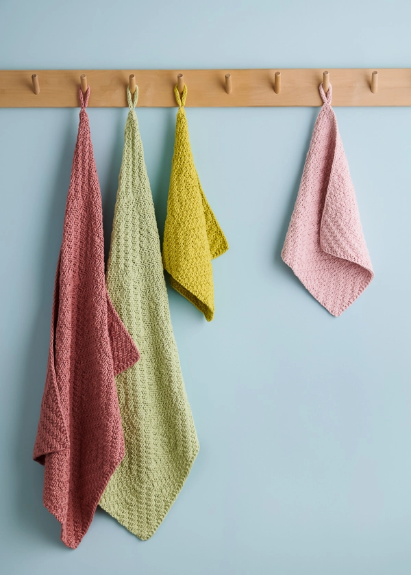 Tin Ceiling Washcloth + Hand Towel | Purl Soho