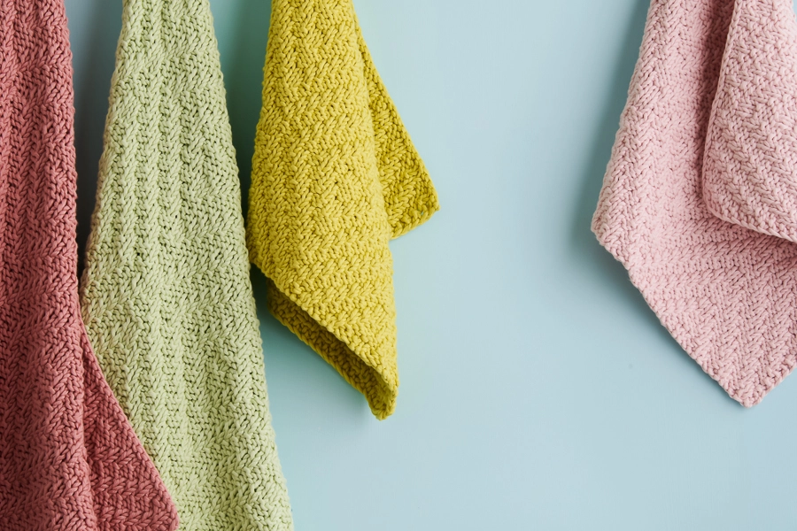 Tin Ceiling Washcloth + Hand Towel | Purl Soho
