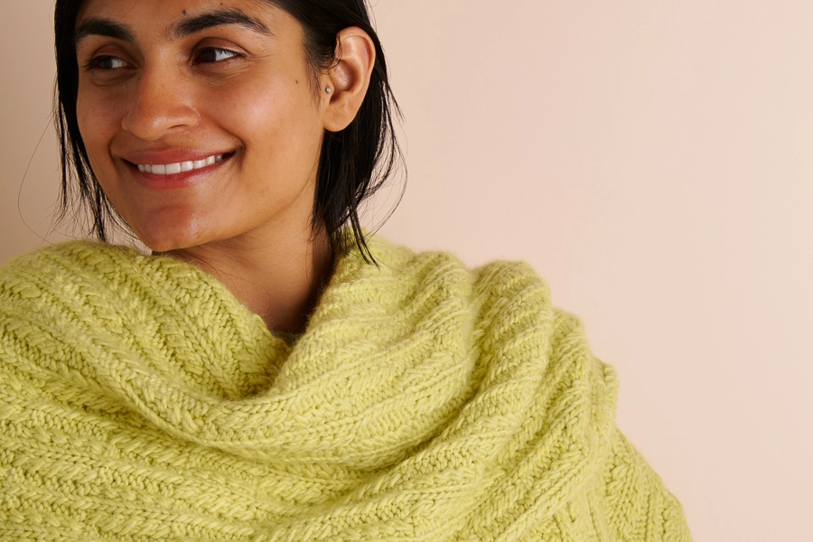 Wild Grass Wrap | Purl Soho